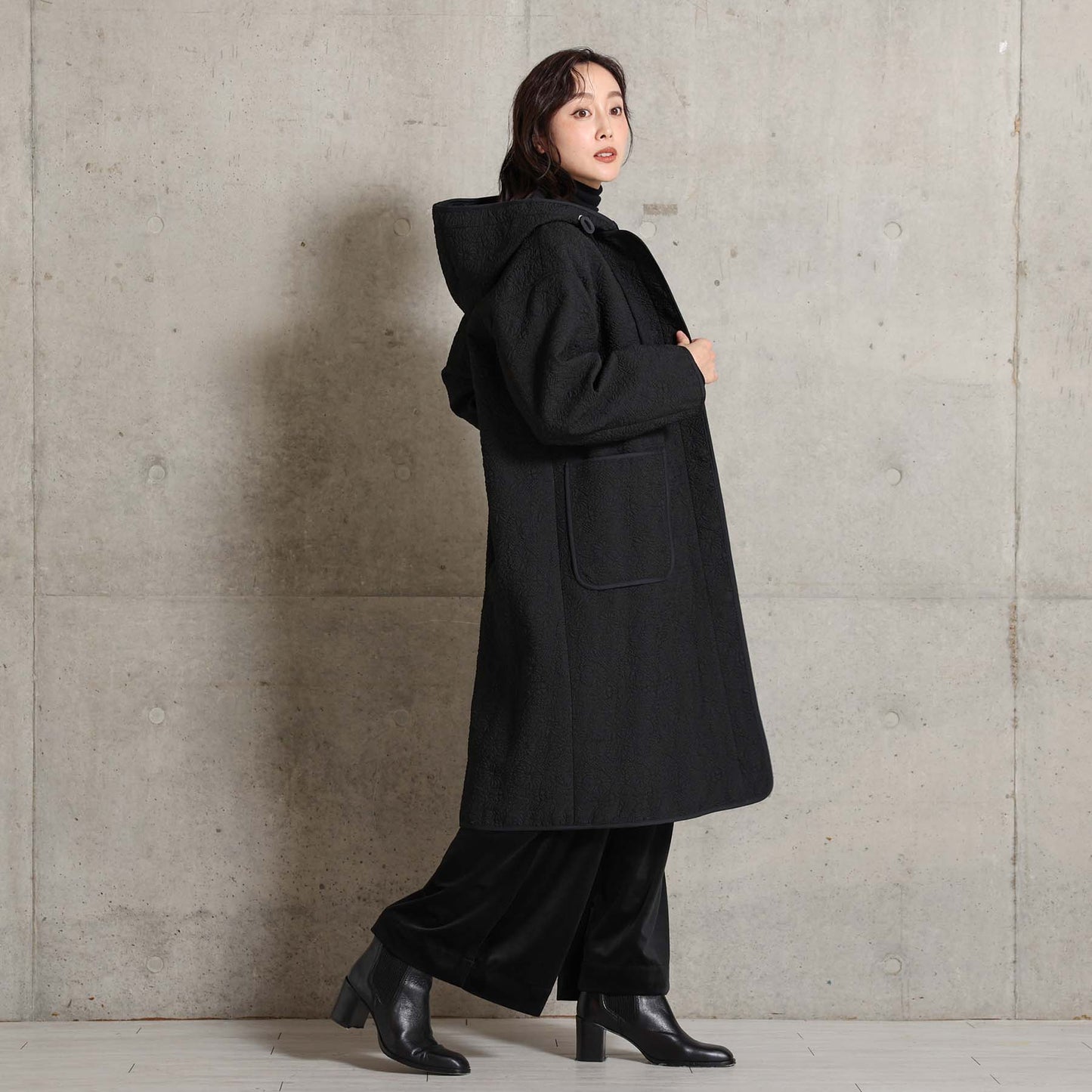 2026AW【12月中旬お届け予定】 F-JK-15「Boutis Relief」2way coat【全3色】