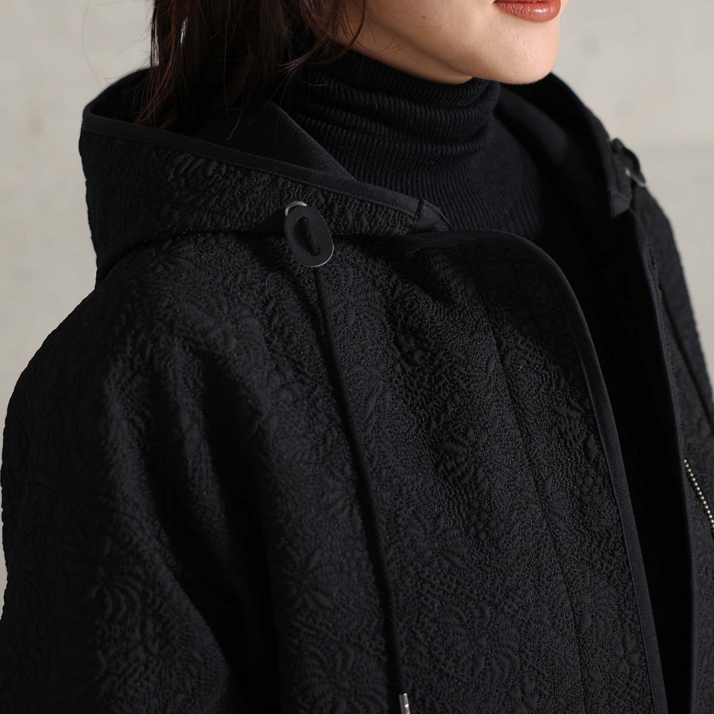 2026AW【12月中旬お届け予定】 F-JK-15「Boutis Relief」2way coat【全3色】