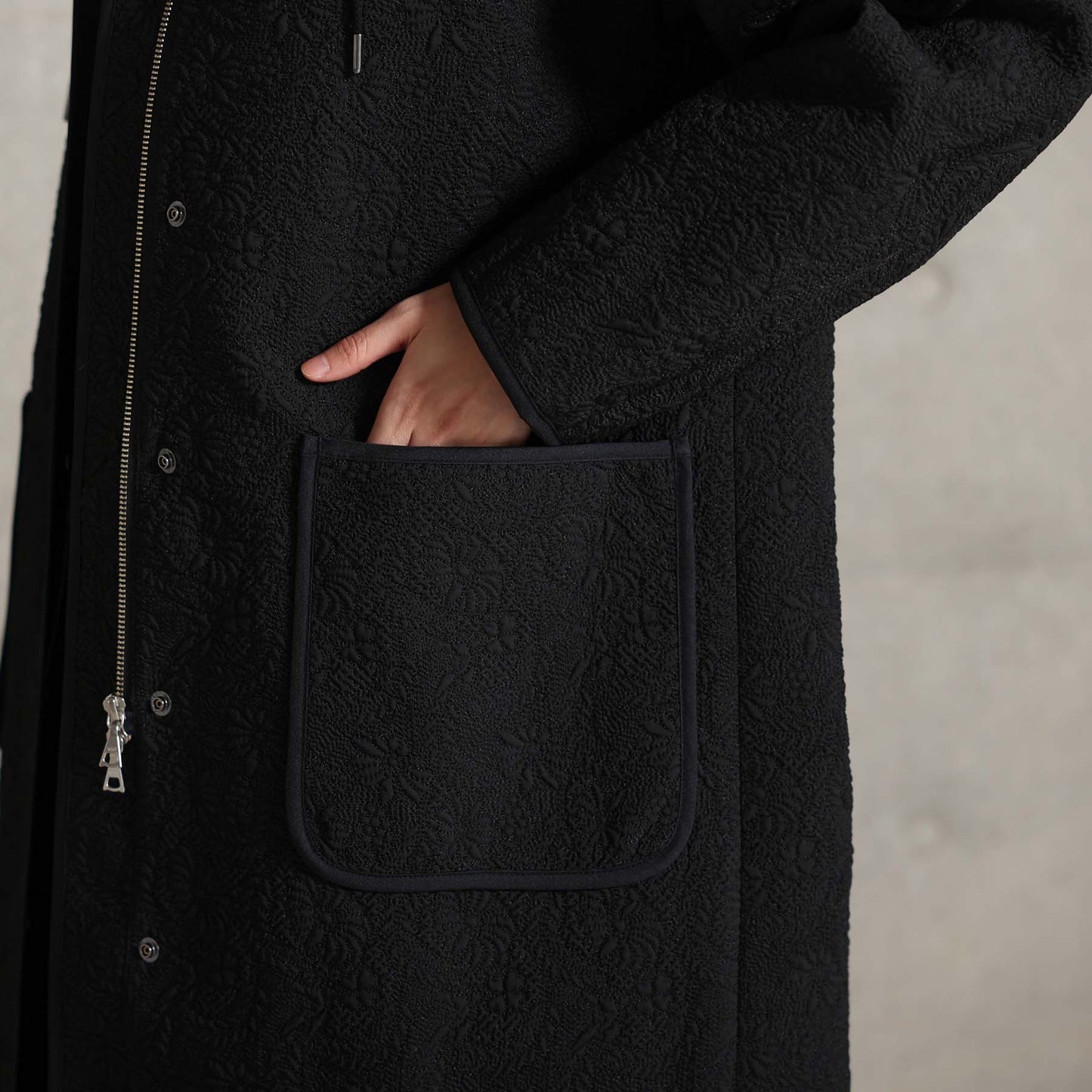 2026AW【12月中旬お届け予定】 F-JK-15「Boutis Relief」2way coat【全3色】