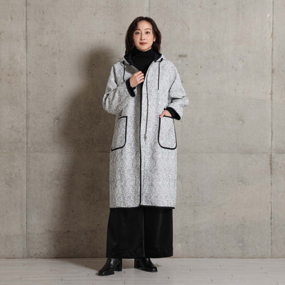 2026AW【12月中旬お届け予定】 F-JK-15「Boutis Relief」2way coat【全3色】