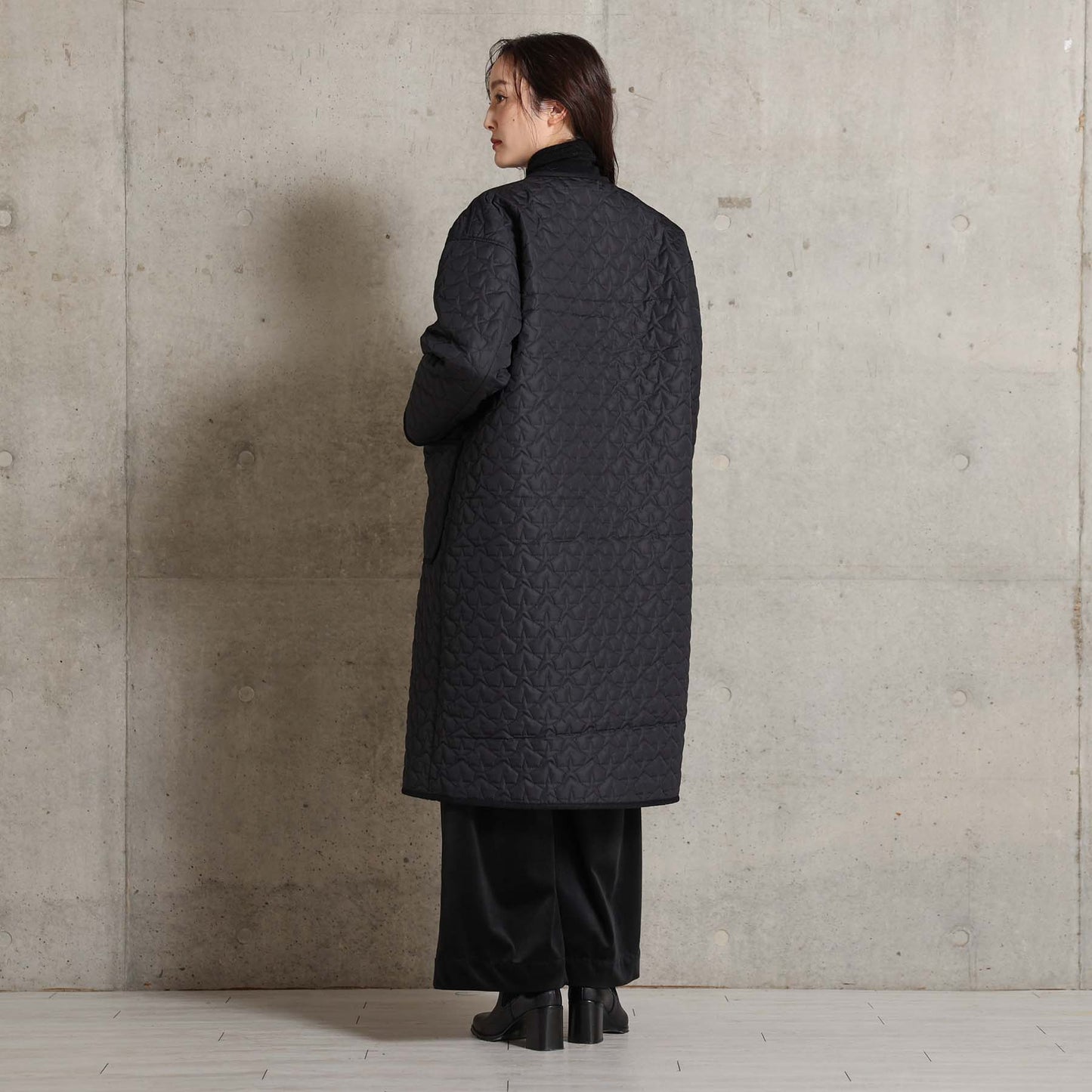 2026AW【12月中旬お届け予定】 F-JK-15S「Stella quilt」2way coat【全2色】