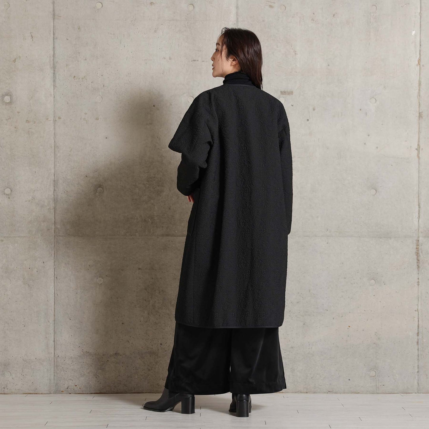2026AW【12月中旬お届け予定】 F-JK-15「Boutis Relief」2way coat【全3色】