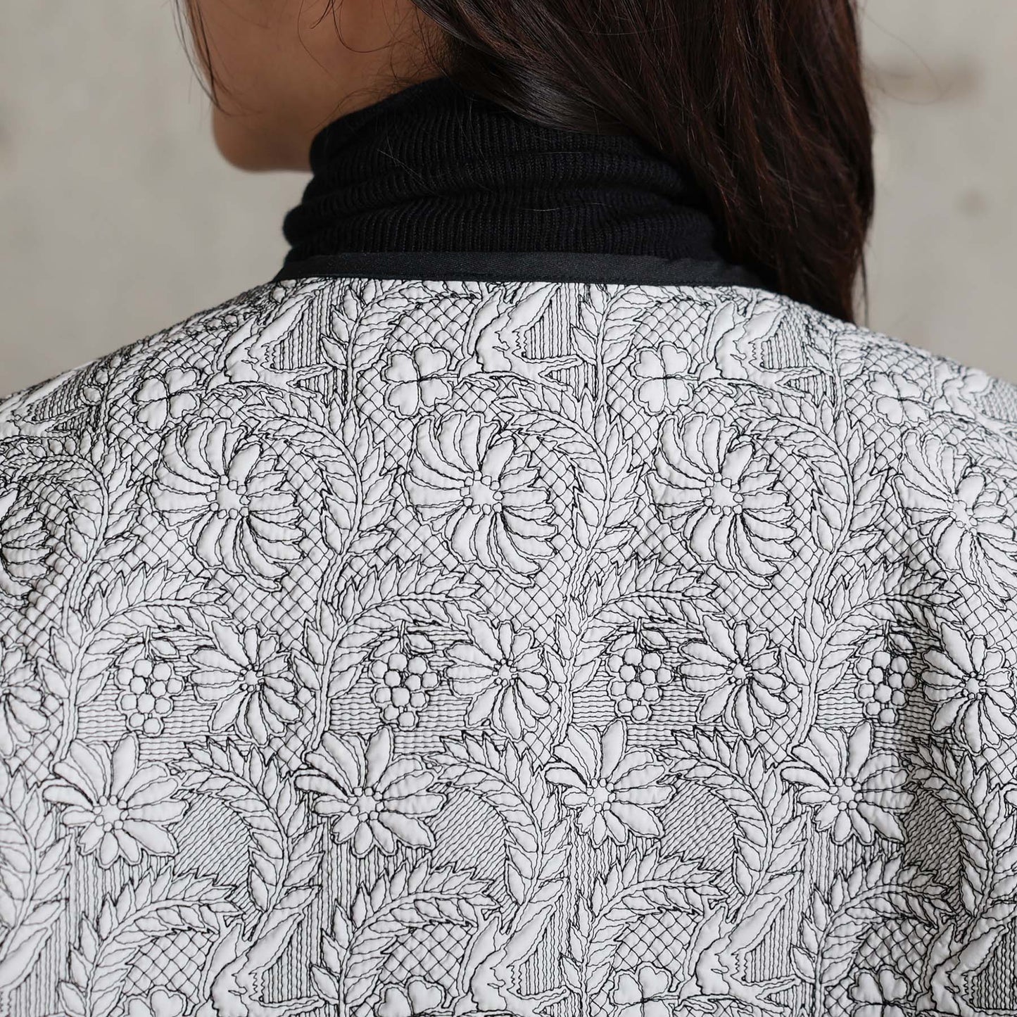 2026AW【12月中旬お届け予定】 F-JK-15「Boutis Relief」2way coat【全3色】