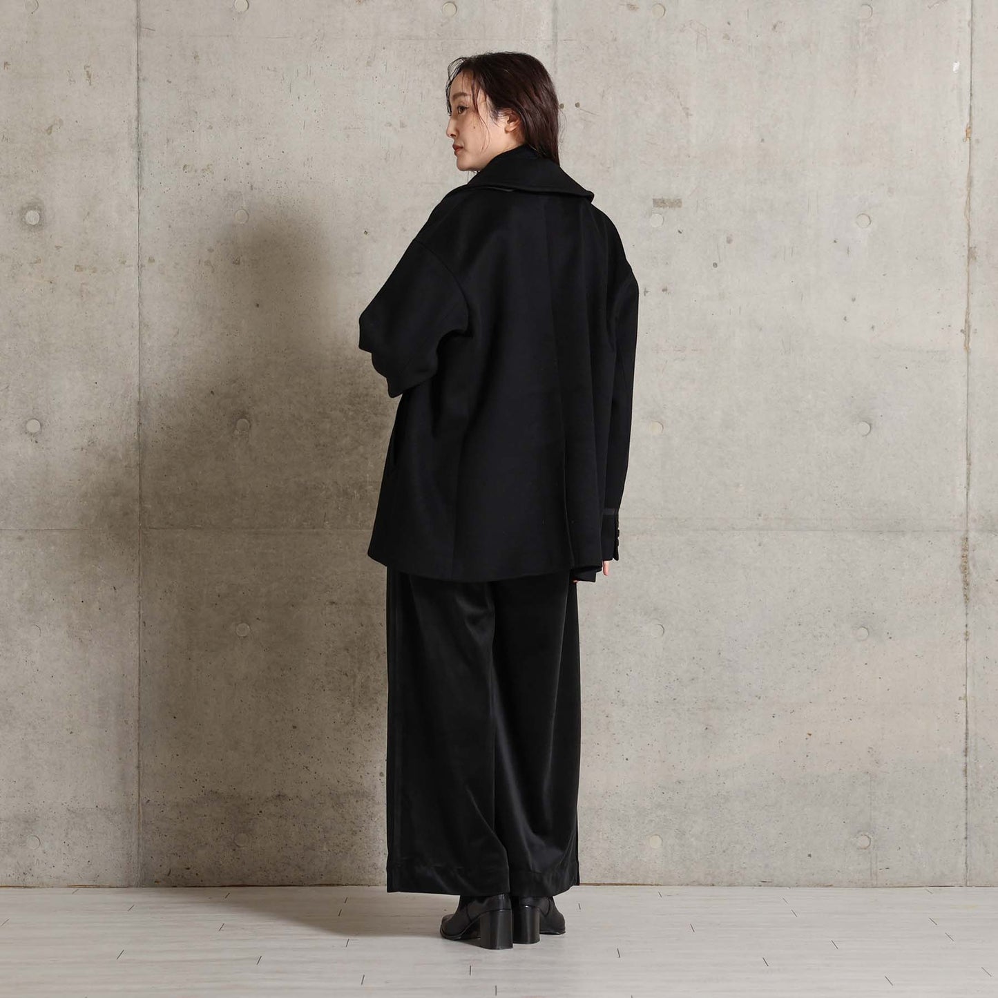2026AW【11月中旬お届け予定】 F-JK-17「Pure cashmere」Pea jacket【全3色】