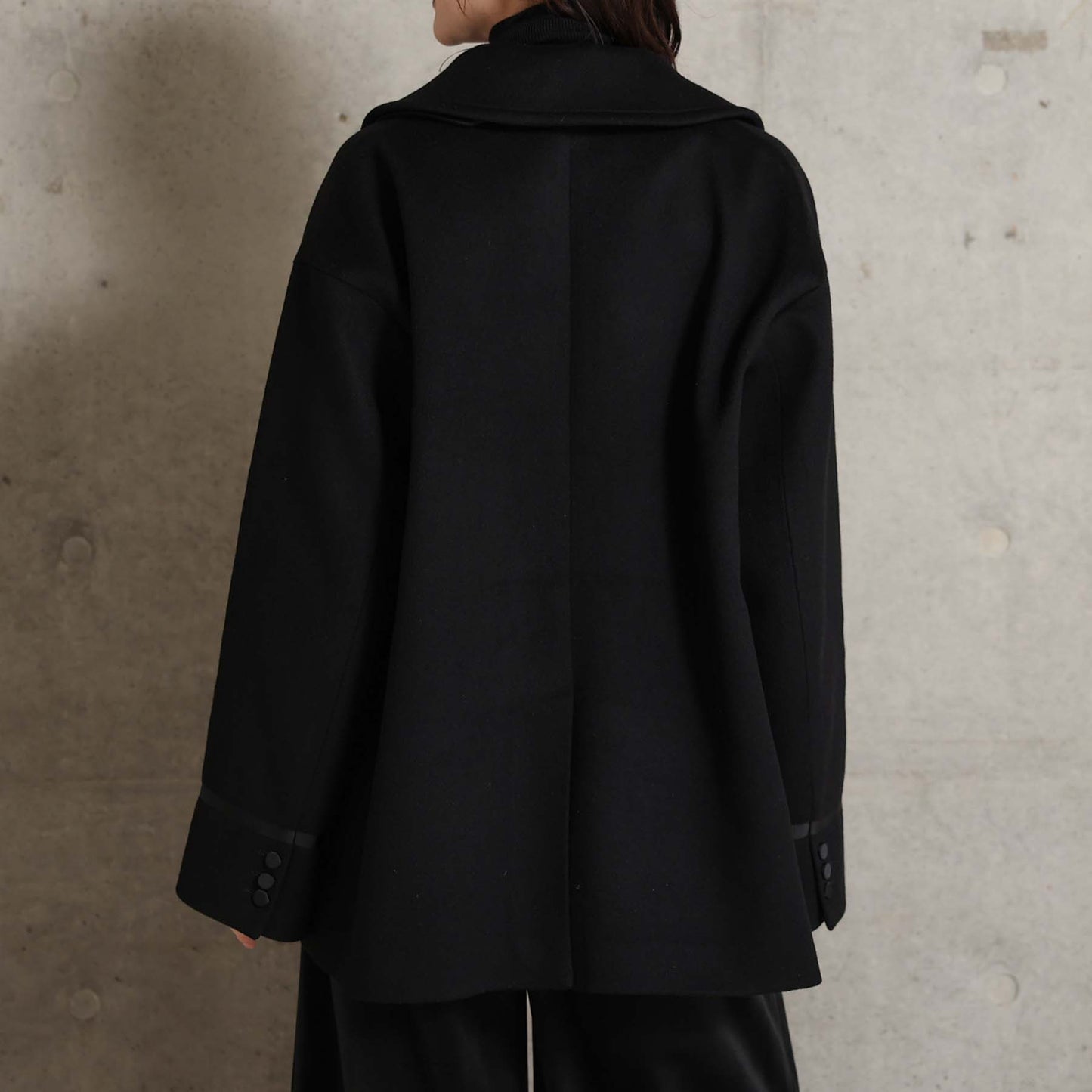 2026AW【11月中旬お届け予定】 F-JK-17「Pure cashmere」Pea jacket【全3色】