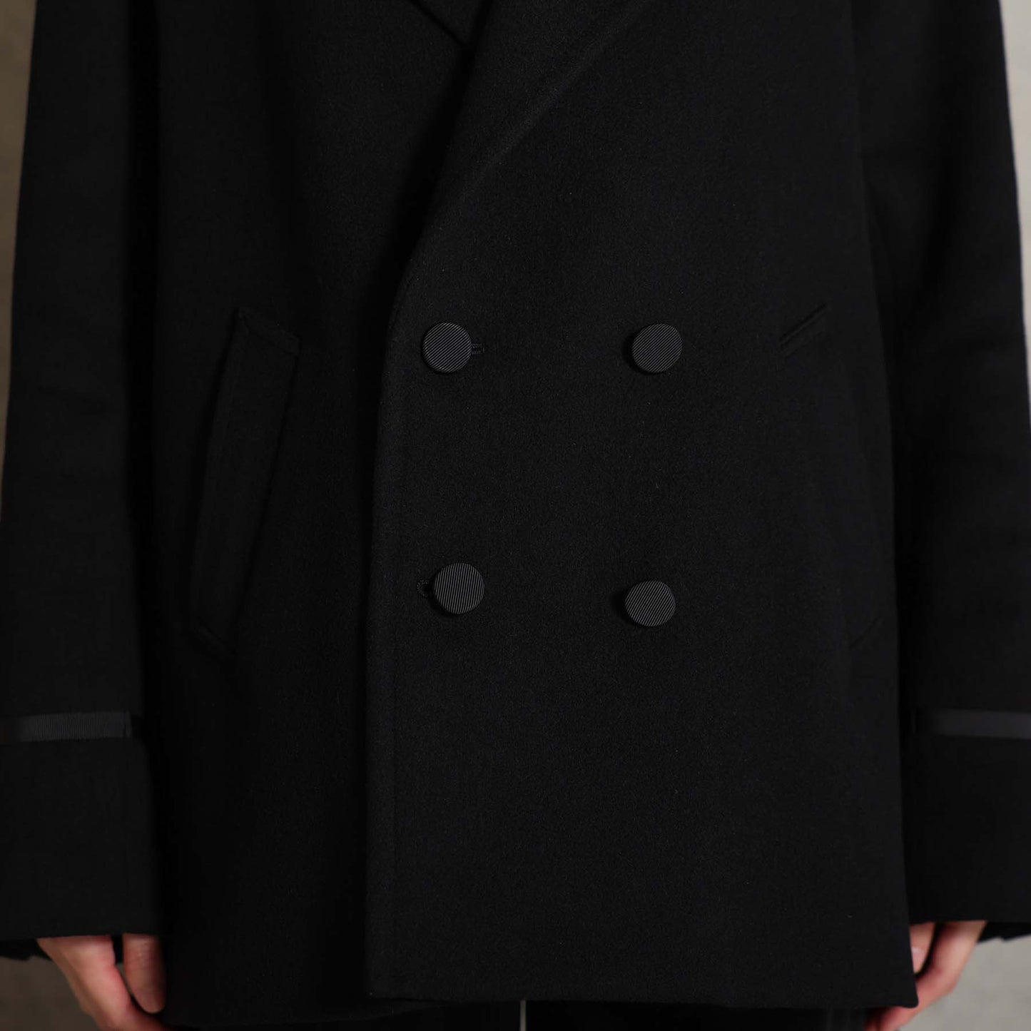 2026AW【11月中旬お届け予定】 F-JK-17「Pure cashmere」Pea jacket【全3色】