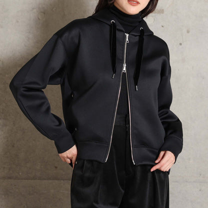 2026AW【11月中旬お届け予定】 F-CS-13「Structured Knit」Zip foodie【全４色】