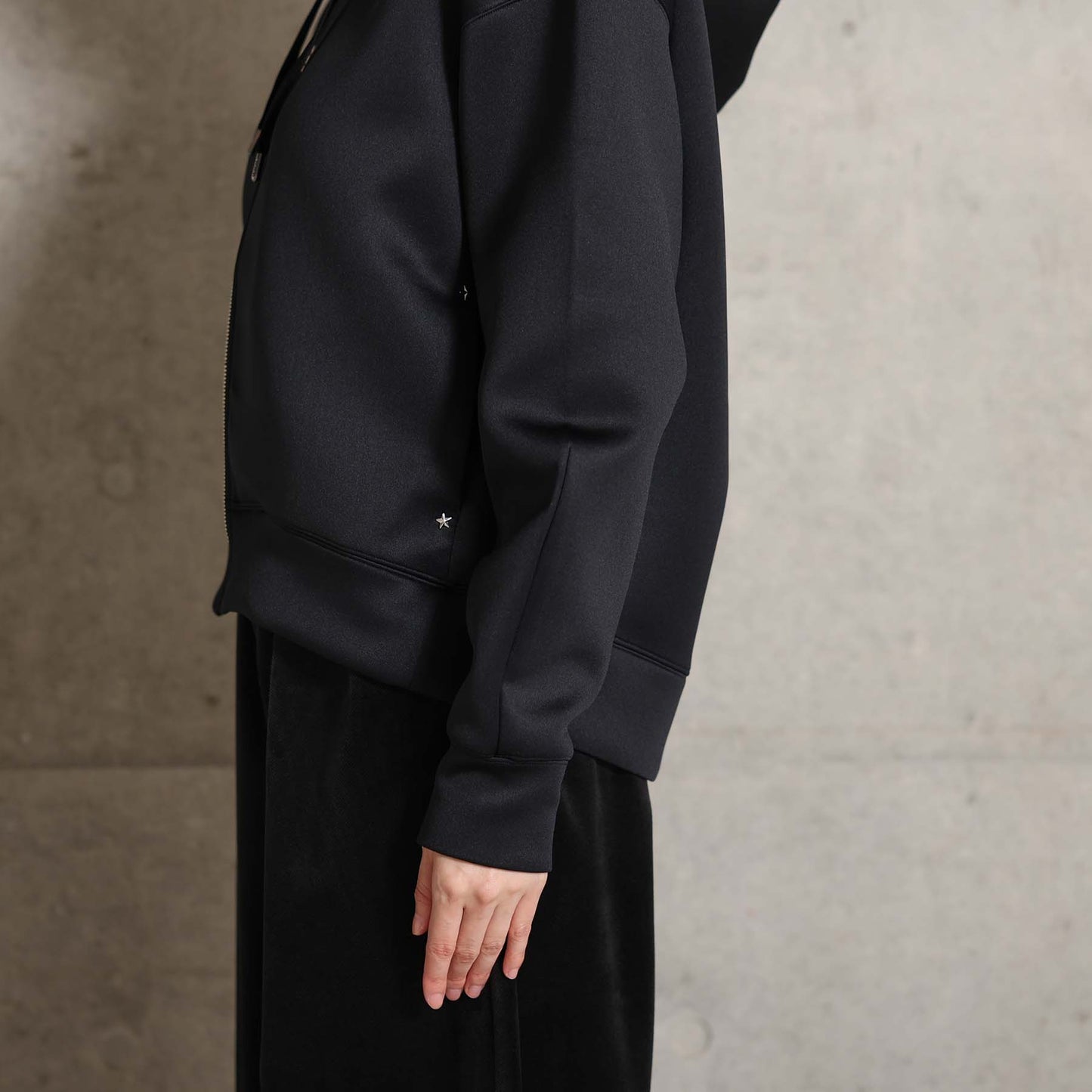 2026AW【11月中旬お届け予定】 F-CS-13「Structured Knit」Zip foodie【全４色】