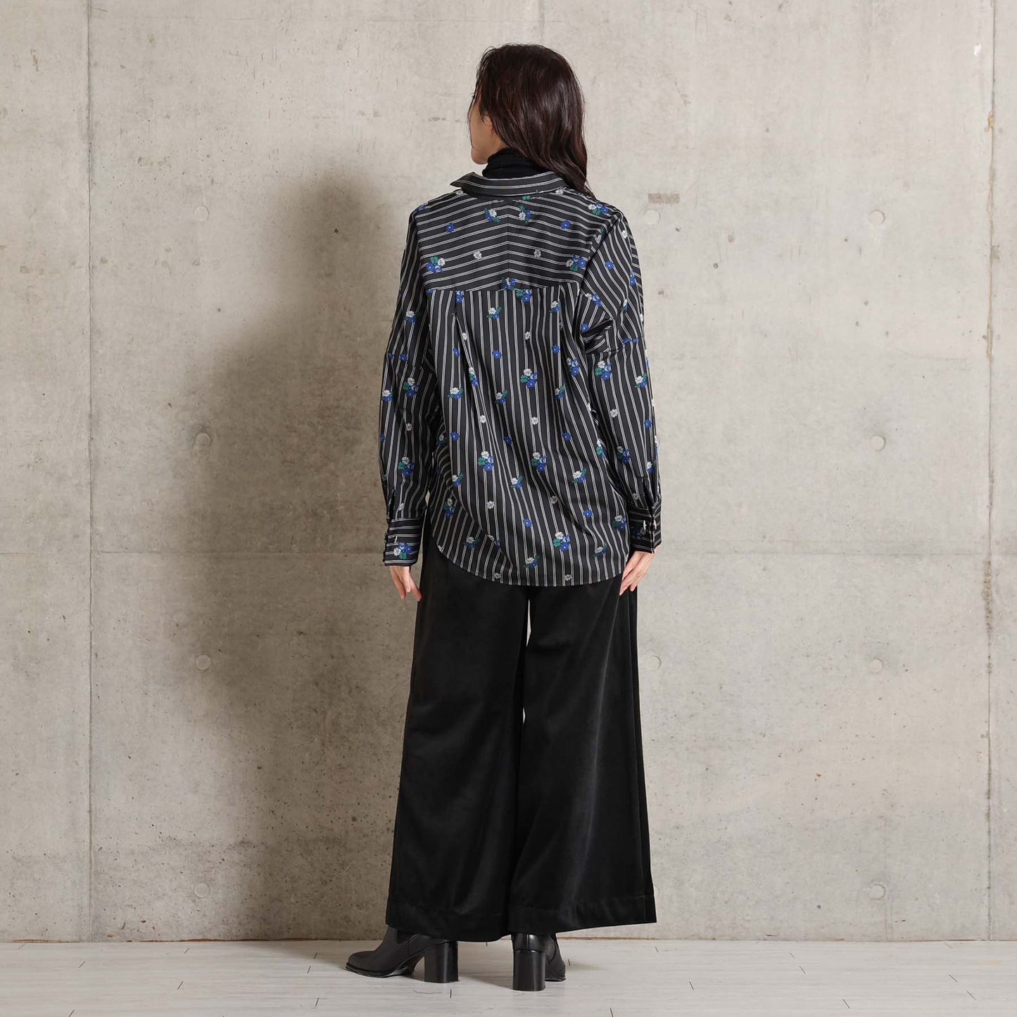 2026AW【10月下旬お届け予定】 F-SH-05「Robin stripe」Cuff links shirt【全3色】