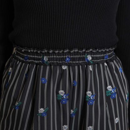 2026AW【10月下旬お届け予定】 F-PT-13「Robin stripe」Easy wide pants【全3色】