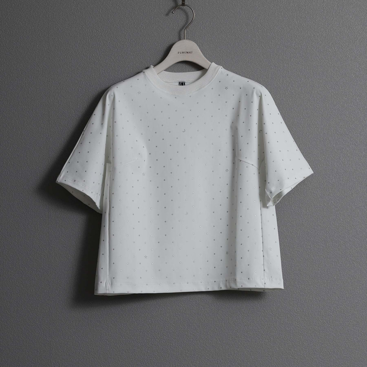 C-BL-83 Robin flower blouse WHITE