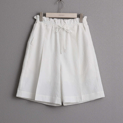 C-BL-83 Robin flower blouse WHITE