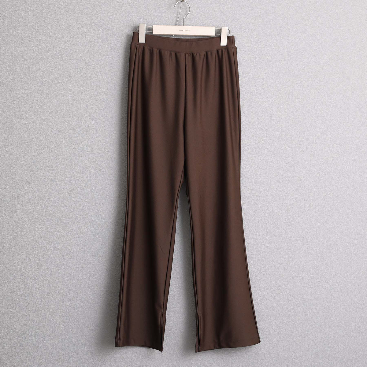 2027SS【1月末〜2月上旬お届け予定】 F-PT-21 『Svelte Knit』Semi-Flare Pants【全2色】