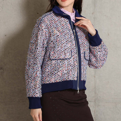 C-BL-83 Robin flower blouse WHITE