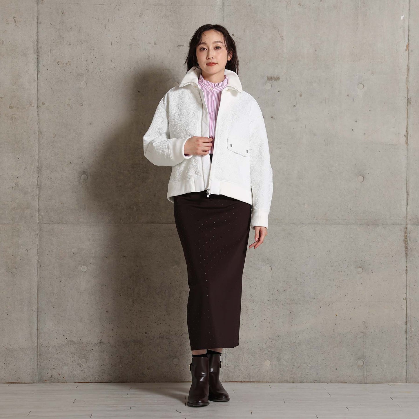 2026AW【11月下旬お届け予定】 F-JK-14「Boutis Relief」Flight jacket【全3色】