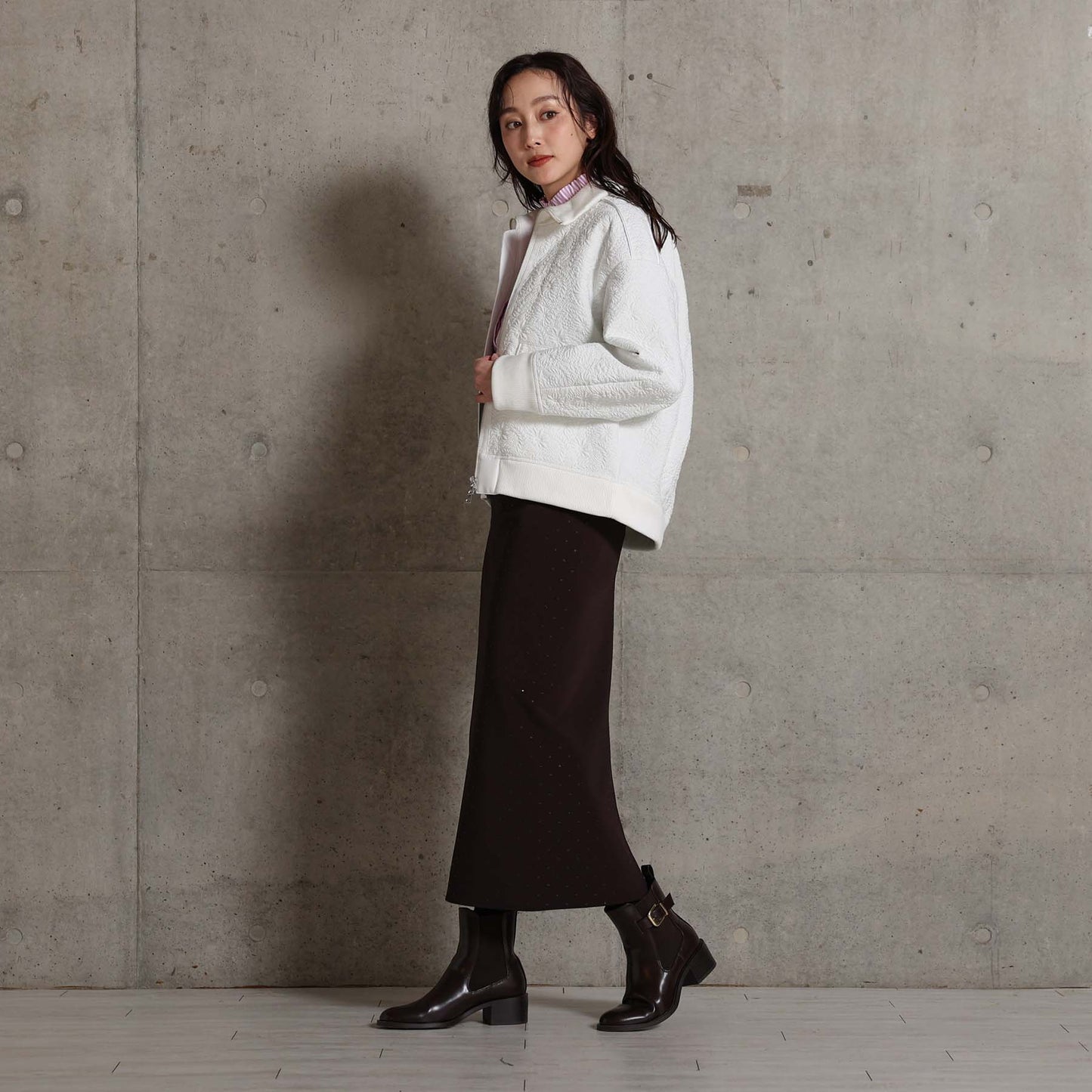 2026AW【11月下旬お届け予定】 F-JK-14「Boutis Relief」Flight jacket【全3色】