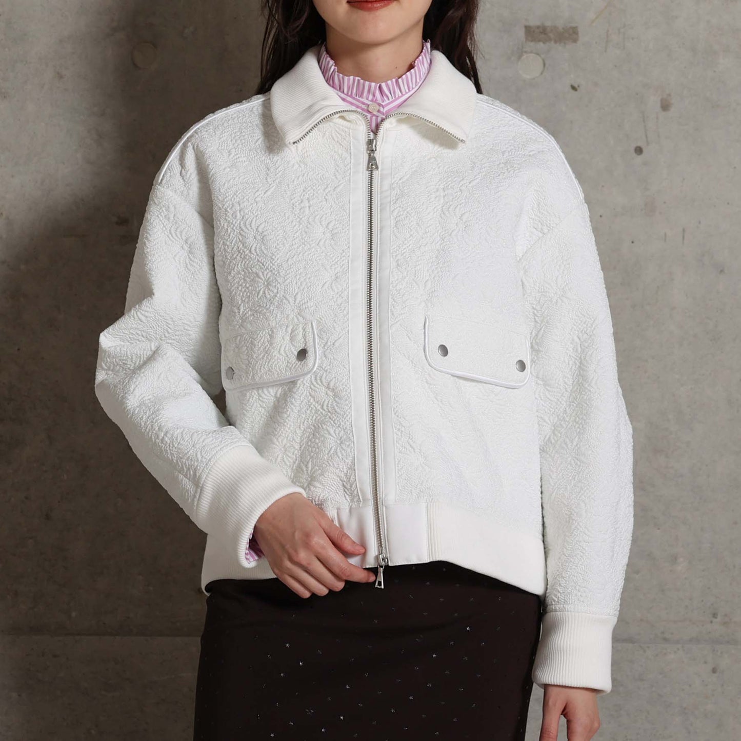 2026AW【11月下旬お届け予定】 F-JK-14「Boutis Relief」Flight jacket【全3色】