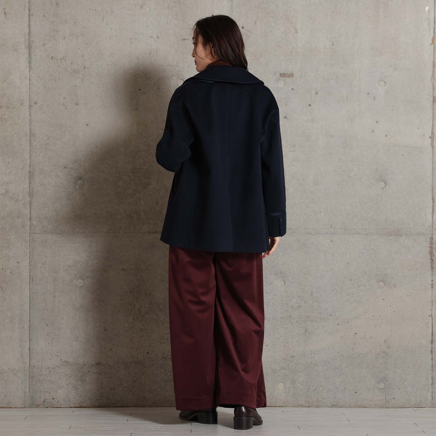 2026AW【11月中旬お届け予定】 F-JK-17「Pure cashmere」Pea jacket【全3色】