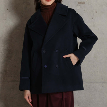 2026AW【11月中旬お届け予定】 F-JK-17「Pure cashmere」Pea jacket【全3色】
