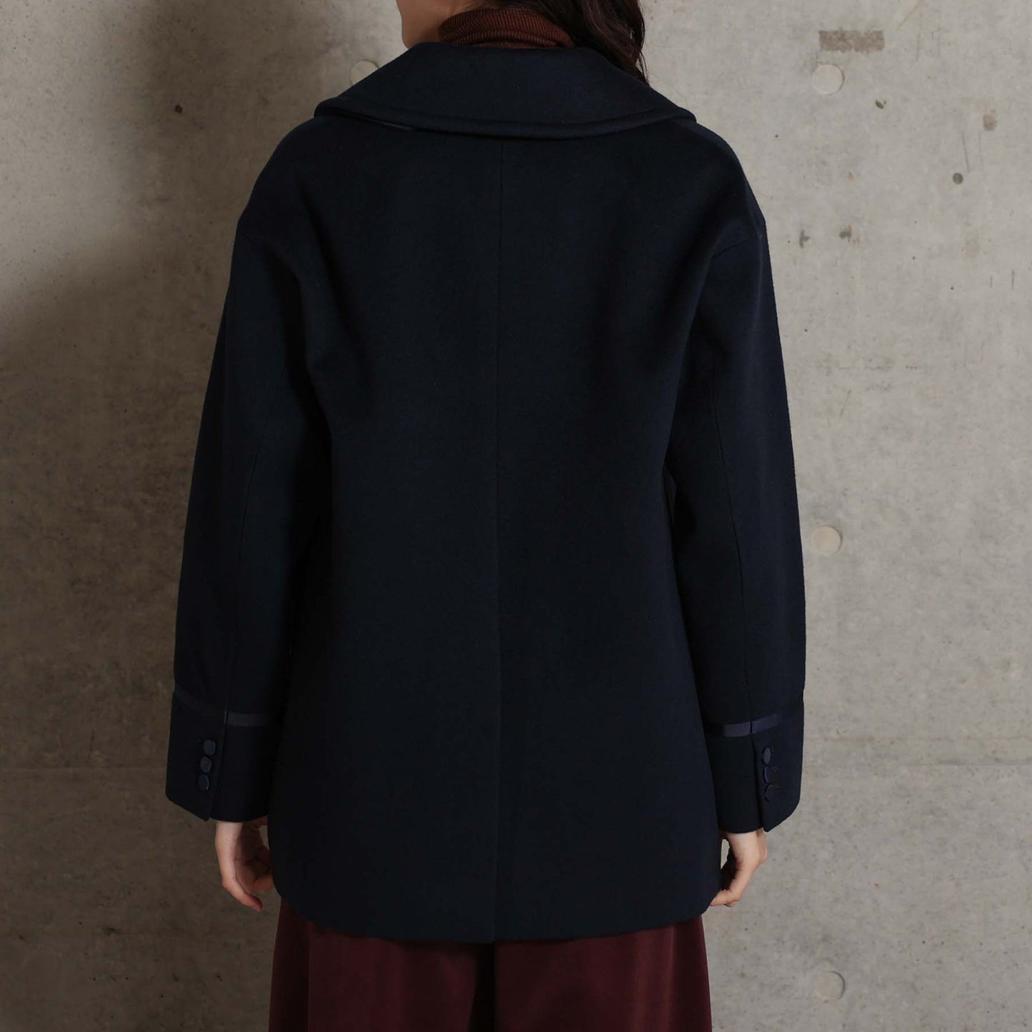 2026AW【11月中旬お届け予定】 F-JK-17「Pure cashmere」Pea jacket【全3色】
