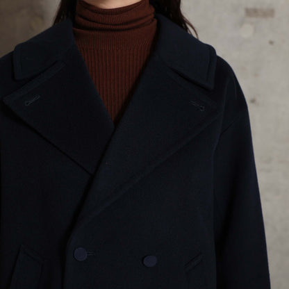 2026AW【11月中旬お届け予定】 F-JK-17「Pure cashmere」Pea jacket【全3色】