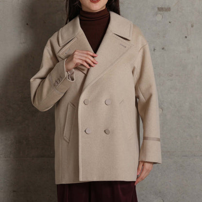 2026AW【11月中旬お届け予定】 F-JK-17「Pure cashmere」Pea jacket【全3色】