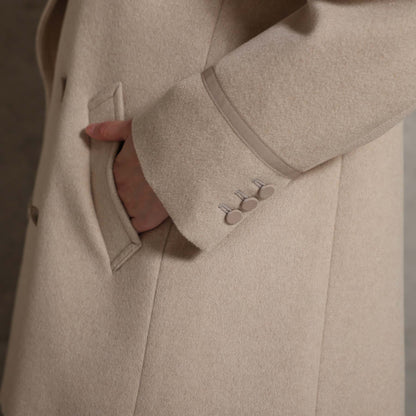 2026AW【11月中旬お届け予定】 F-JK-17「Pure cashmere」Pea jacket【全3色】