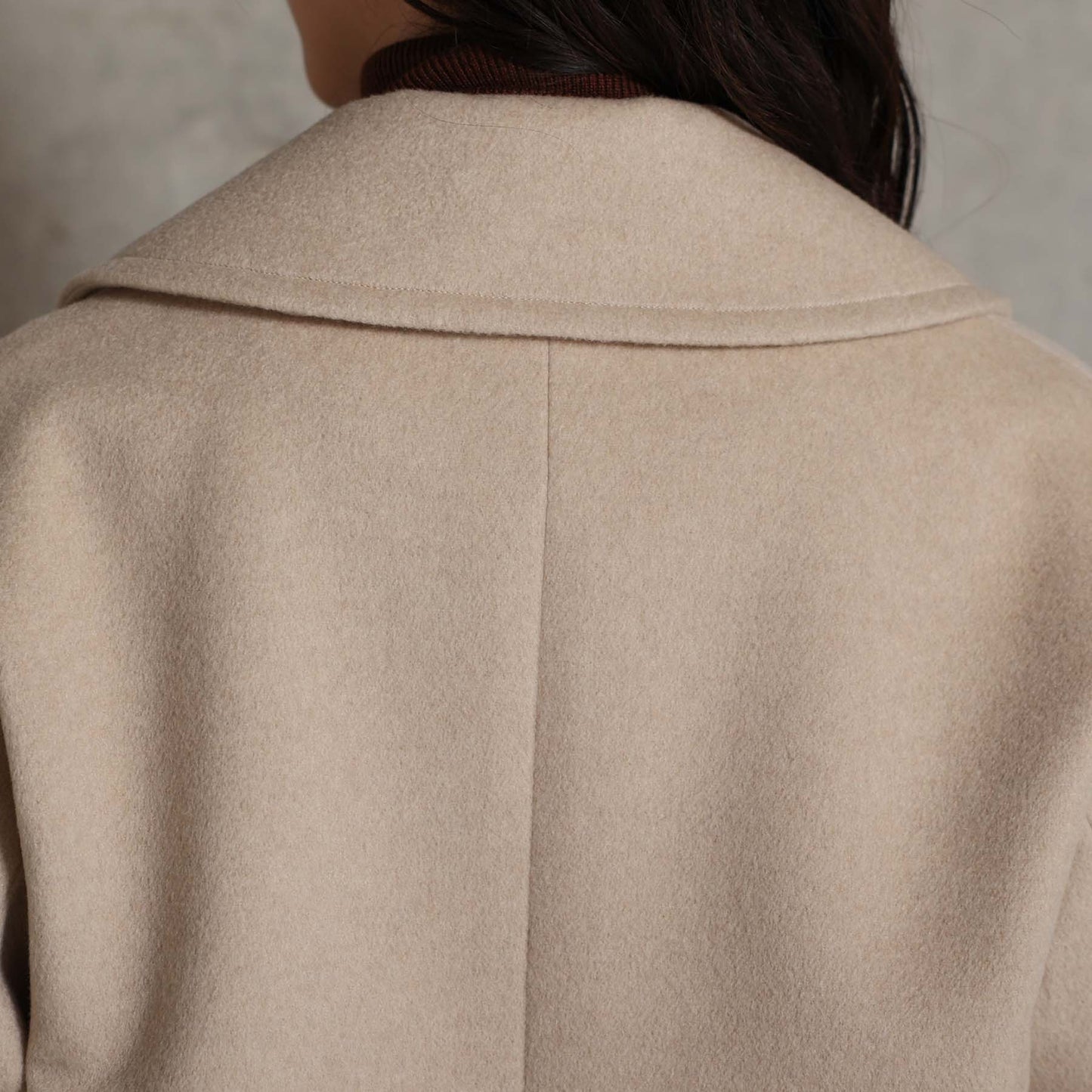 2026AW【11月中旬お届け予定】 F-JK-17「Pure cashmere」Pea jacket【全3色】