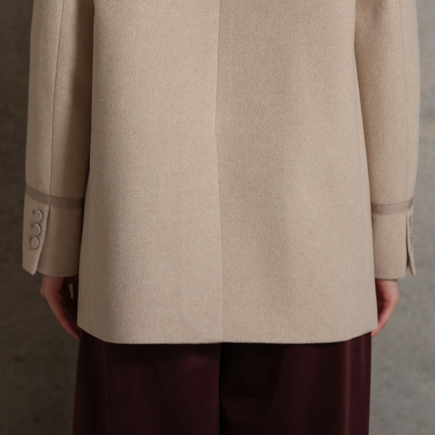 2026AW【11月中旬お届け予定】 F-JK-17「Pure cashmere」Pea jacket【全3色】
