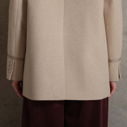 2026AW【11月中旬お届け予定】 F-JK-17「Pure cashmere」Pea jacket【全3色】