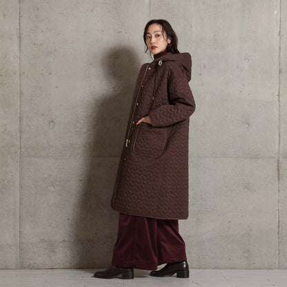 2026AW【12月中旬お届け予定】 F-JK-15S「Stella quilt」2way coat【全2色】
