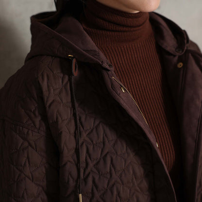 2026AW【12月中旬お届け予定】 F-JK-15S「Stella quilt」2way coat【全2色】