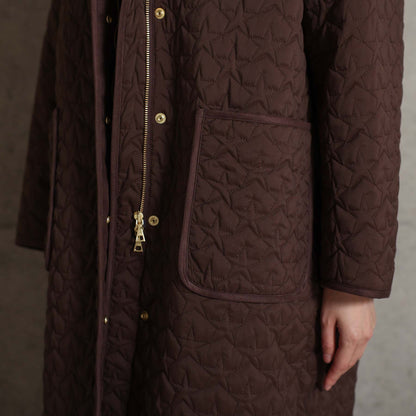 2026AW【12月中旬お届け予定】 F-JK-15S「Stella quilt」2way coat【全2色】