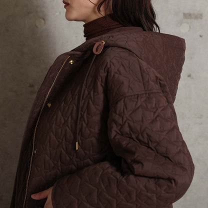 2026AW【12月中旬お届け予定】 F-JK-15S「Stella quilt」2way coat【全2色】