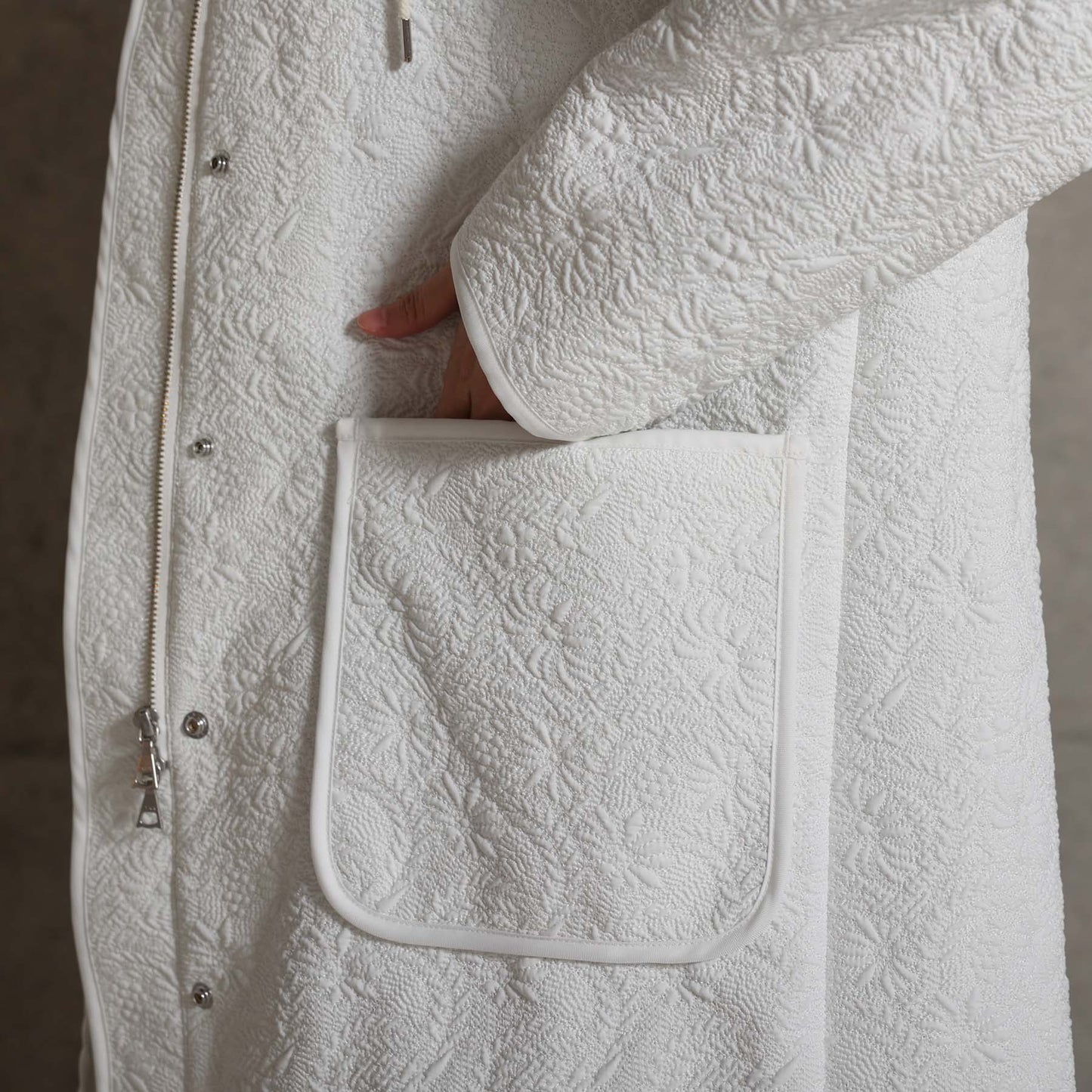2026AW【12月中旬お届け予定】 F-JK-15「Boutis Relief」2way coat【全3色】