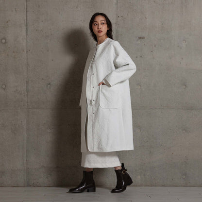 2026AW【12月中旬お届け予定】 F-JK-15「Boutis Relief」2way coat【全3色】