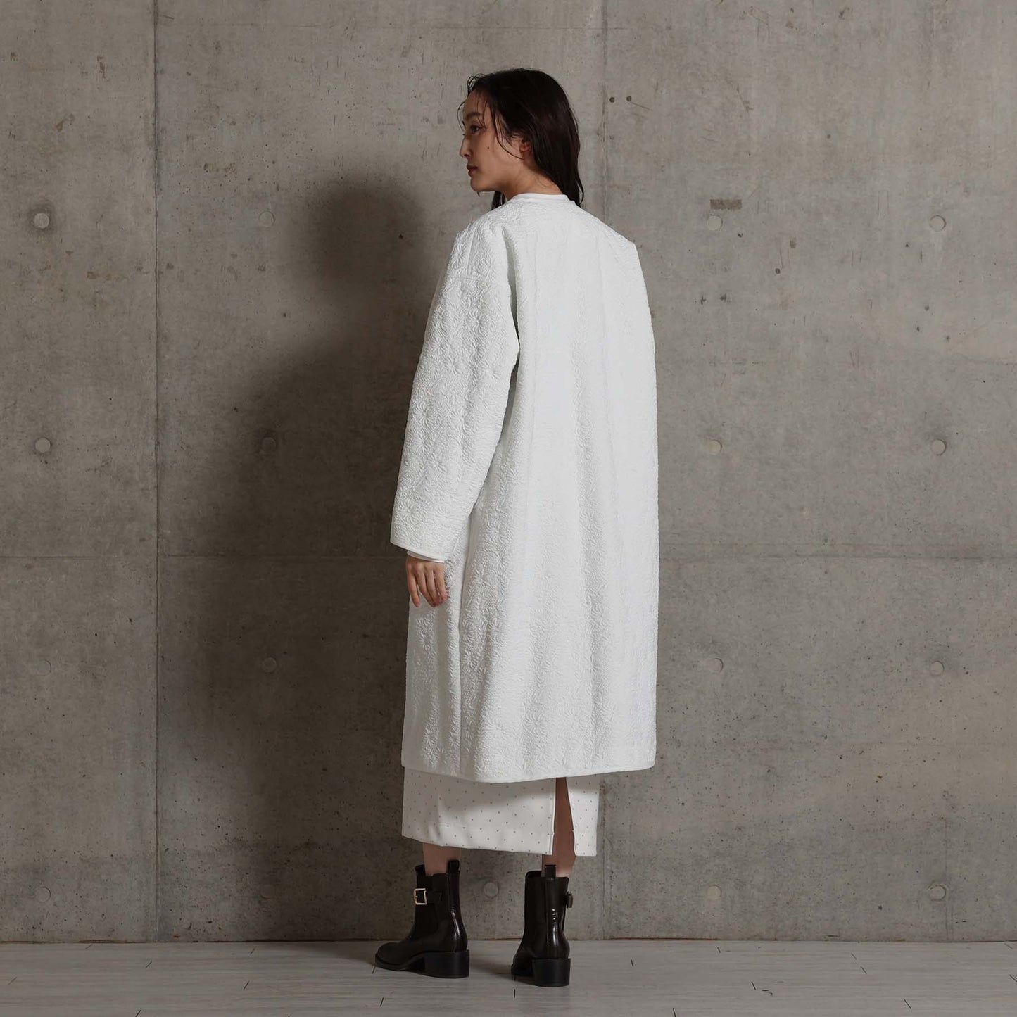 2026AW【12月中旬お届け予定】 F-JK-15「Boutis Relief」2way coat【全3色】