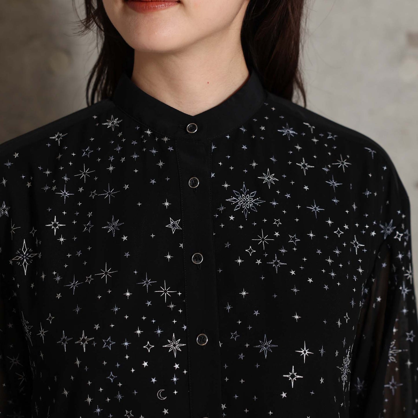 2026AW【9月中旬お届け予定】 F-DR-08「Nocturne Veil」Long dress【全2色】