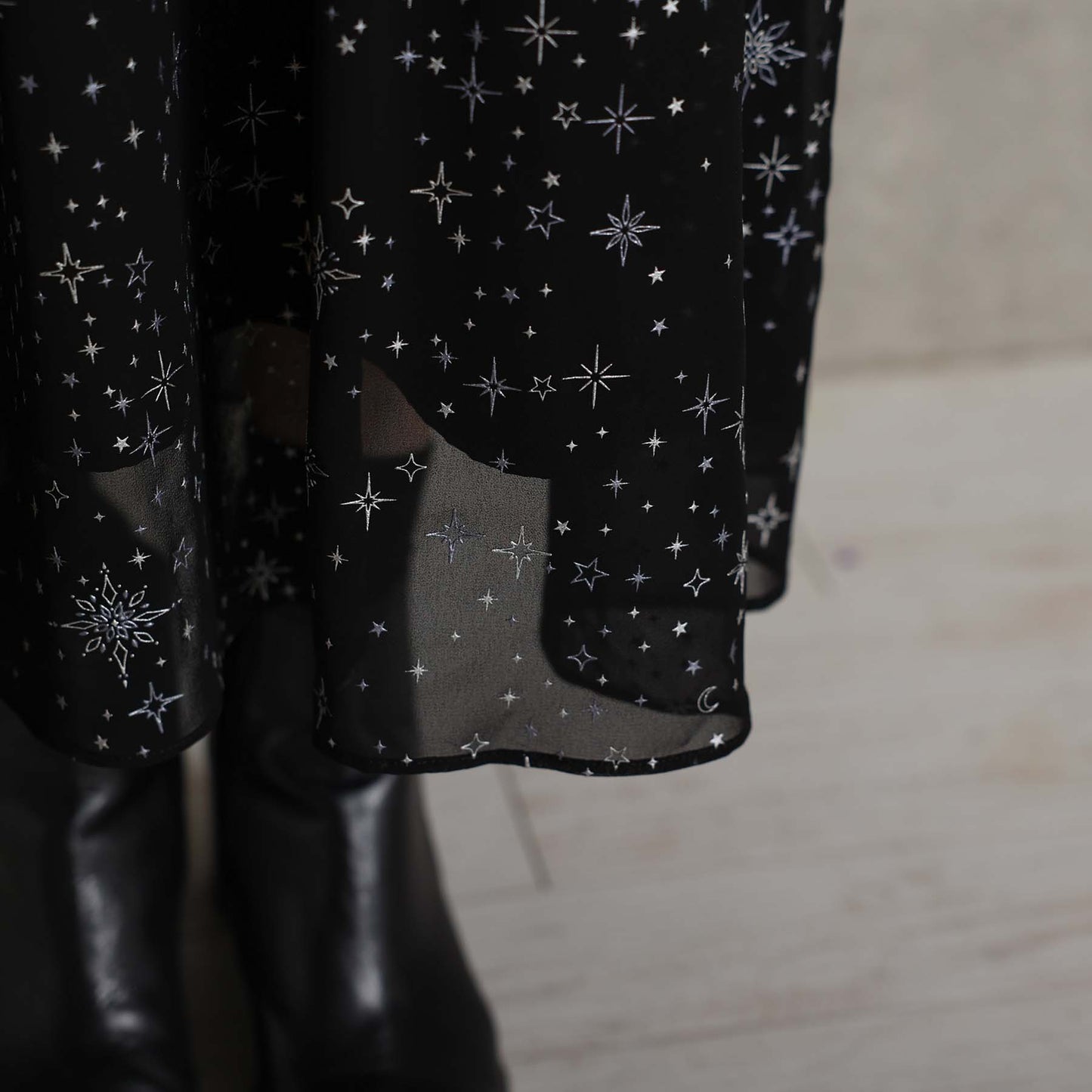 2026AW【9月中旬お届け予定】 F-DR-08「Nocturne Veil」Long dress【全2色】