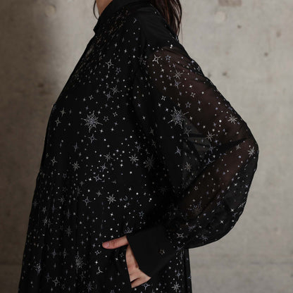 2026AW【9月中旬お届け予定】 F-DR-08「Nocturne Veil」Long dress【全2色】