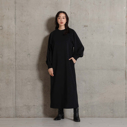 2026AW【10月中旬お届け予定】 F-DR-07「Stella dot knit」Long dress【全2色】