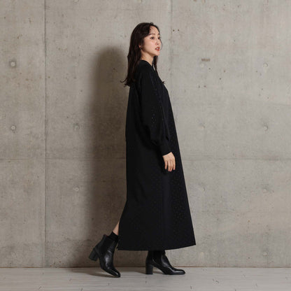 2026AW【10月中旬お届け予定】 F-DR-07「Stella dot knit」Long dress【全2色】