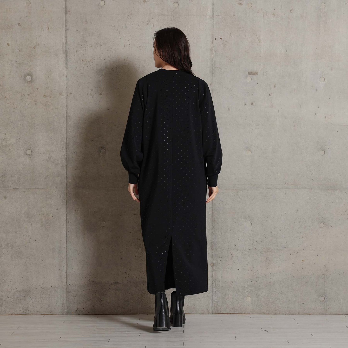 2026AW【10月中旬お届け予定】 F-DR-07「Stella dot knit」Long dress【全2色】