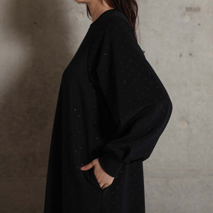 2026AW【10月中旬お届け予定】 F-DR-07「Stella dot knit」Long dress【全2色】
