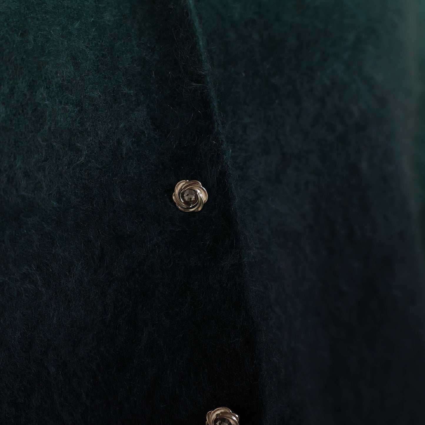 2026AW【10月下旬お届け予定】 F-KN-07「Pure Feather cashmere」V-neck cardigan【全4色】