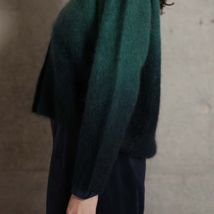 2026AW【10月下旬お届け予定】 F-KN-07「Pure Feather cashmere」V-neck cardigan【全4色】