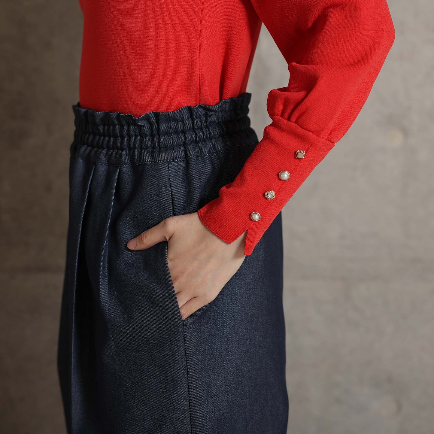 2026AW【９月上旬お届け予定】 F-PT-15「Functin chino＆Denim」２way pants【全3色】