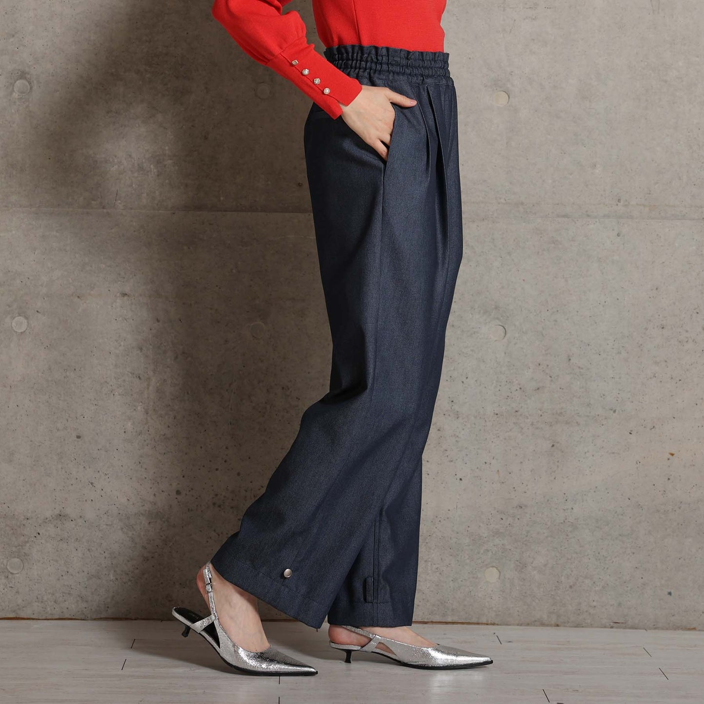 2026AW【９月上旬お届け予定】 F-PT-15「Functin chino＆Denim」２way pants【全3色】