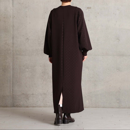 2026AW【10月中旬お届け予定】 F-DR-07「Stella dot knit」Long dress【全2色】