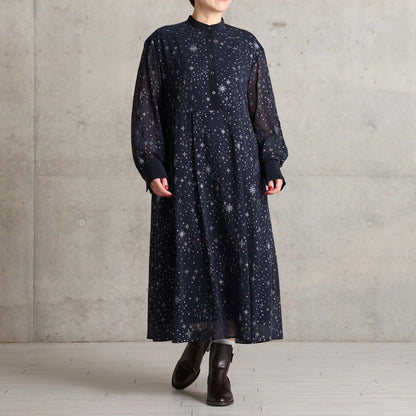 2026AW【9月中旬お届け予定】 F-DR-08「Nocturne Veil」Long dress【全2色】